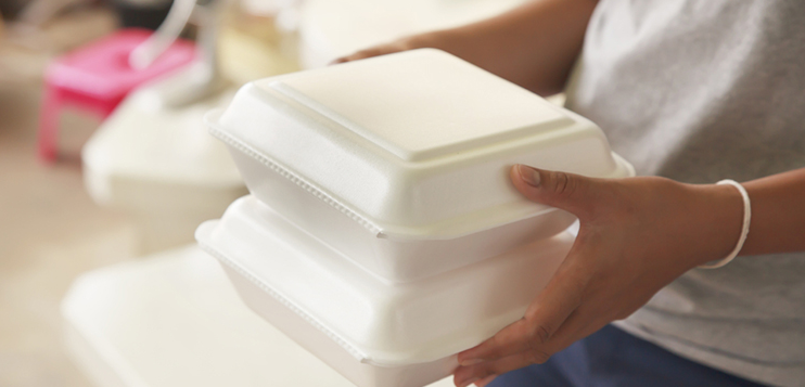 米兰官网手机版app的泡沫塑料材料和可持续的回收解决方案-食品行业